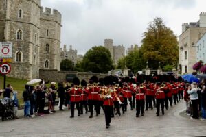 Windsor Castle with Changing of the Guard